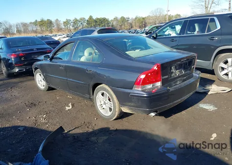 2006 Volvo S60 2.5T из США, поврежденный, VIN YV1RS592362550111